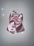 Meia Pata Satin Hair Clip-BABY PINK