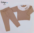 Rahigo Camel Knit Set for Girls