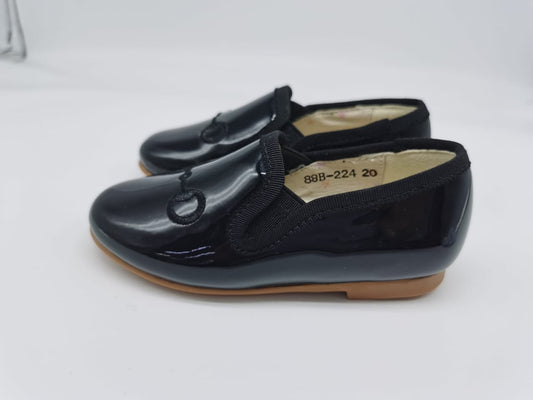 🚨PRE ORDER🚨 leather horsebit Loafers 🖤BLACK PATENT LEATHER