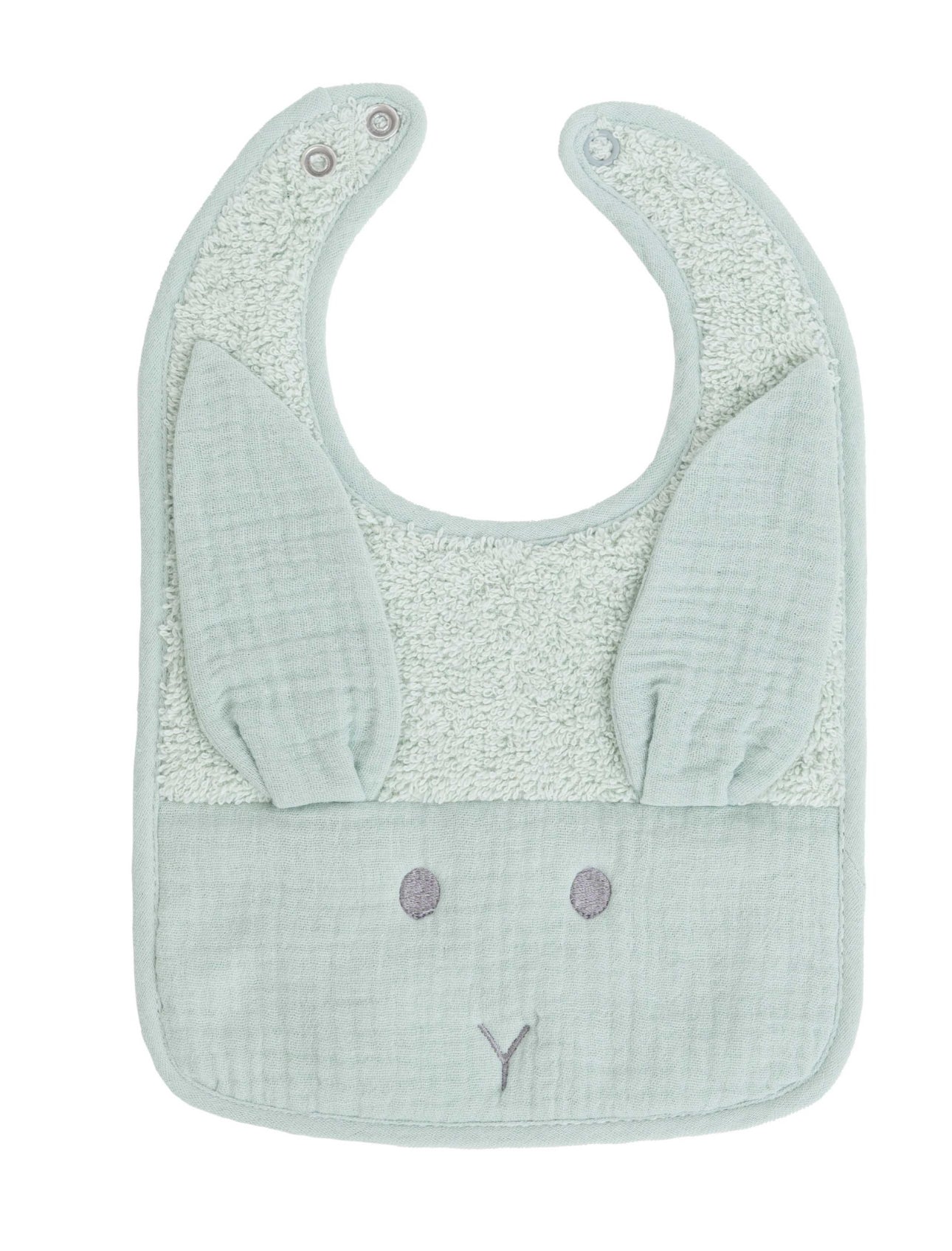 Baby G.I. Bunny Ear Bib –Mint