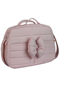 Baby Gi Bow Quilted Diaper Bag-Pink
