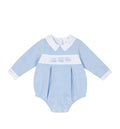 Deolinda Blue Train Smocked Romper – AW25/26 Collection