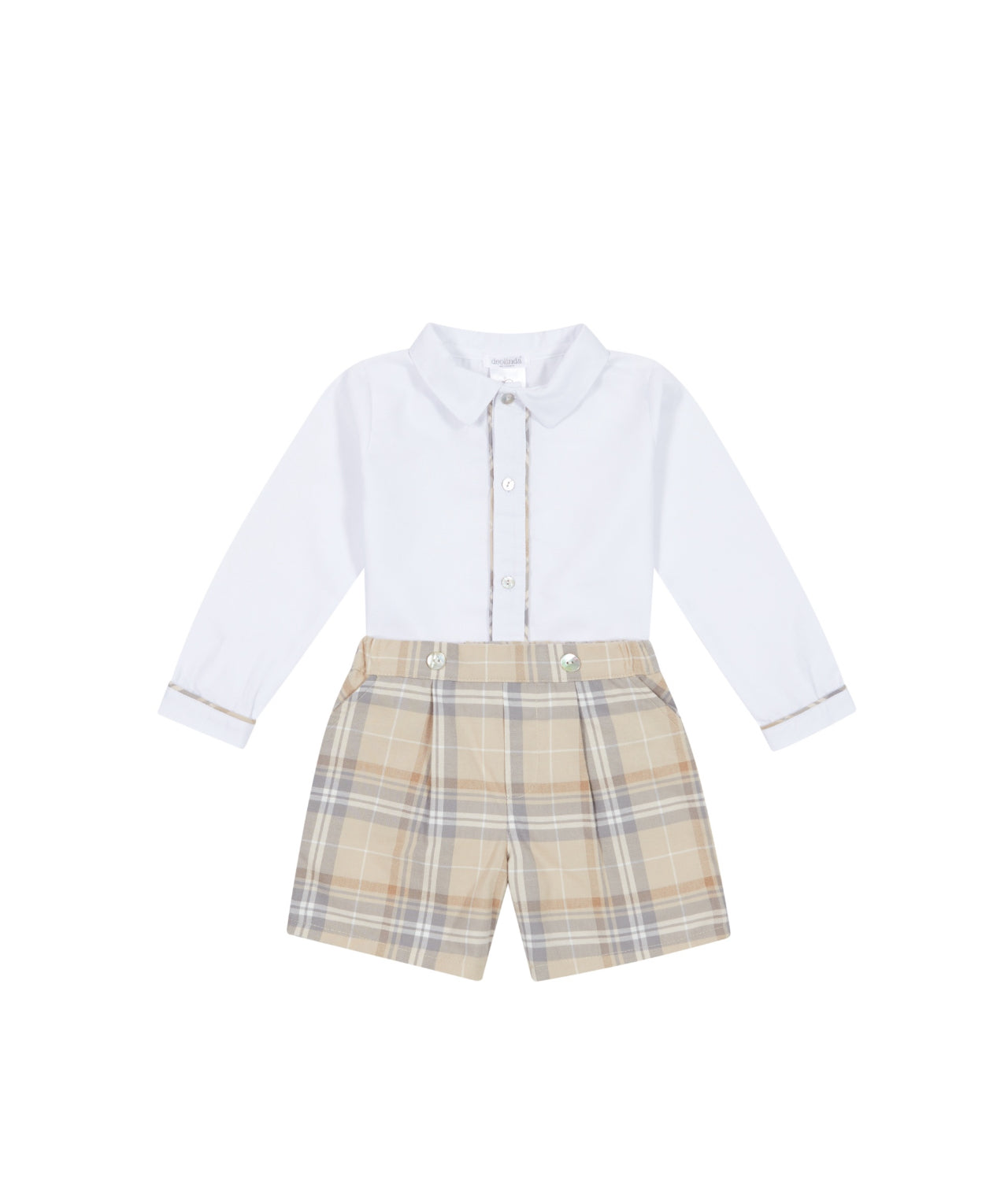 AW24 Deolinda - Boys Daper Fashion Dressy Short Set