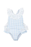 The Barbados Girls One-Piece Swimsuit by Meia Pata