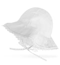 Lace Trim Sun Hat  Lace Trim Sun Hat Lace Trim Sun Hat-White
