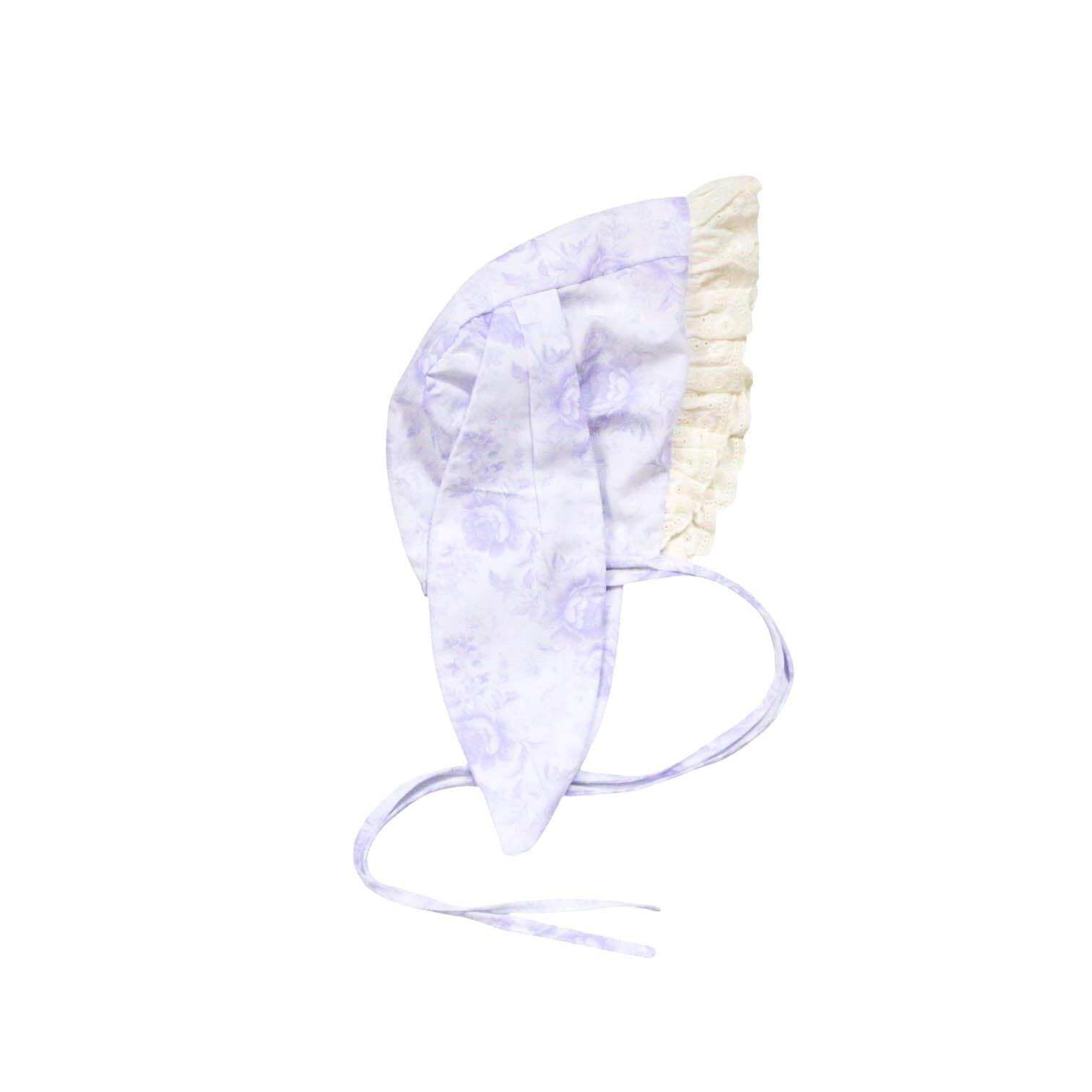 Bunny Bonnet – Lilac Floral | Whispering Lilacs Collection (Pre-Order)
