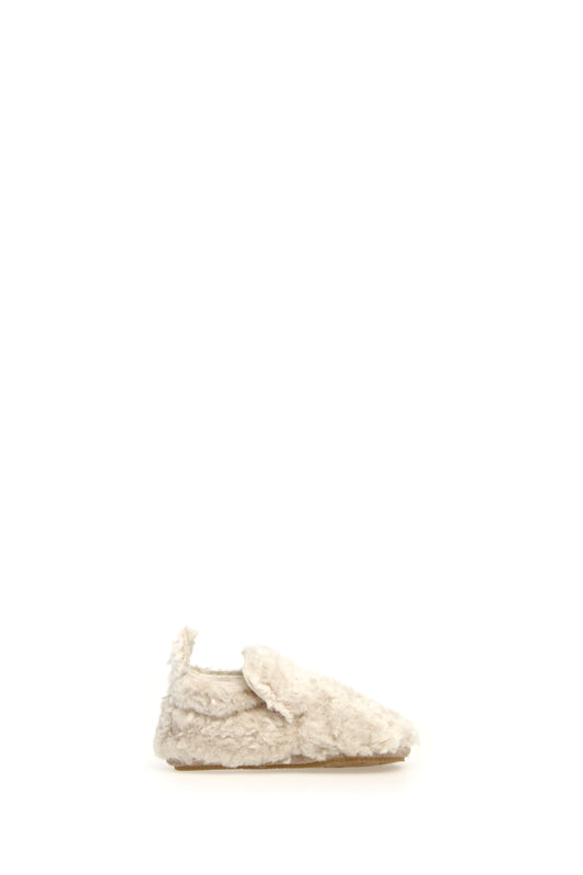 Fuzzy Ivory Infant Shoe-Ivory