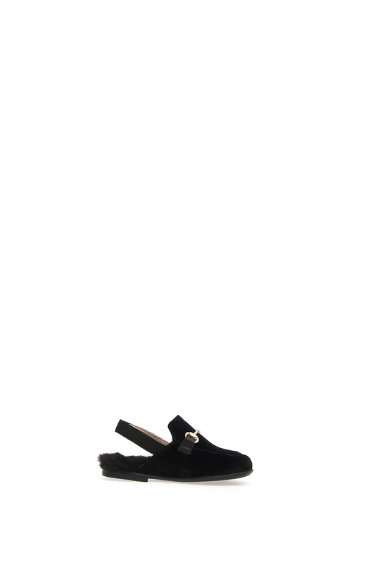 Fashion Slides -Black Valvet