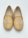 Italian Leather Smoking Loafer-Camel