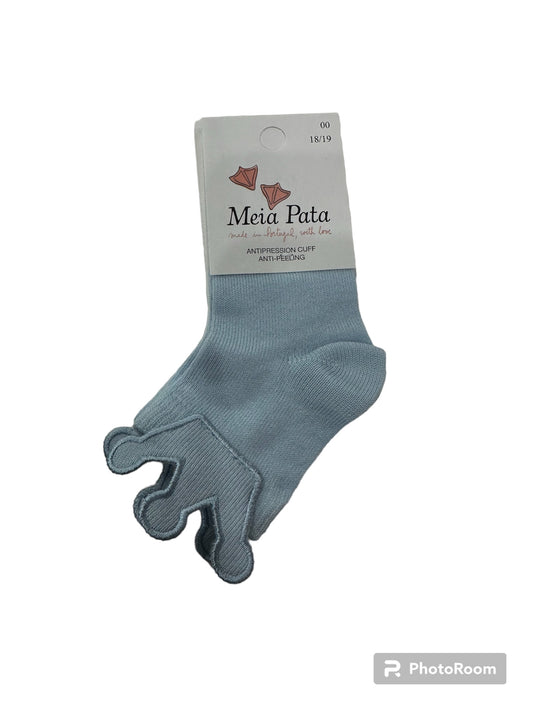 Meia Pata Crown Ankle Sock-Blue