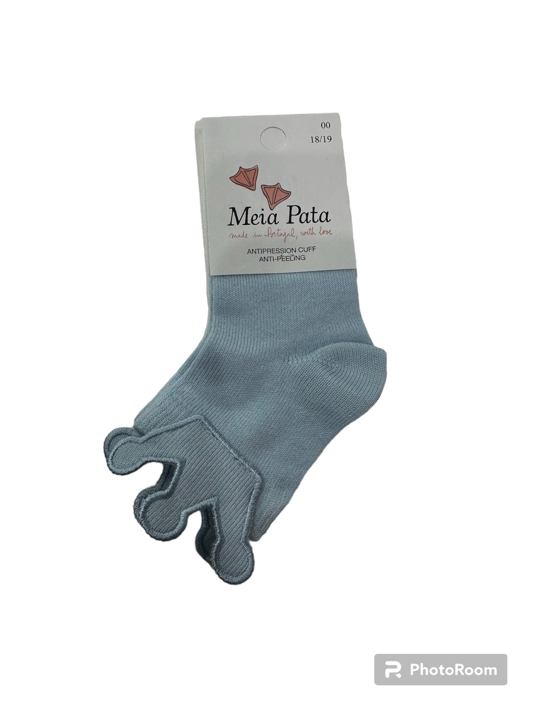 Meia Pata Crown Ankle Sock-Blue