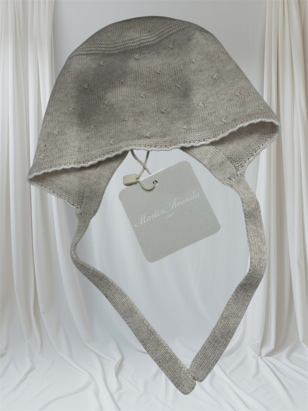 Martin Aranda Knit Baby Bonnet