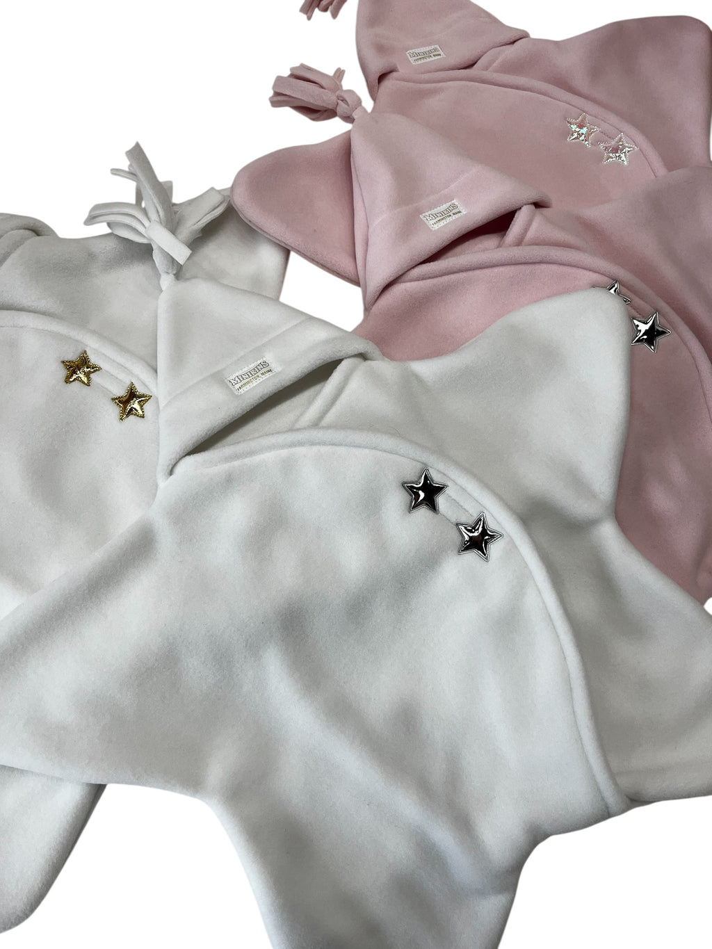 ⭐ Star Fleece Baby Wrap – Car Seat Friendly