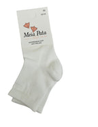 Meia Pata  Cotton Knee Sock -Ivory