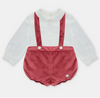 The Holiday Red Velvet Boys Suspender Martin Aranda FW25