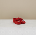 🎄 Elegant Red Holiday Baby Girl Shoes