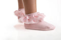 MEIA PATA GIRLS ANKLE SOCKS - BALLERINA TULLE WITH Bow