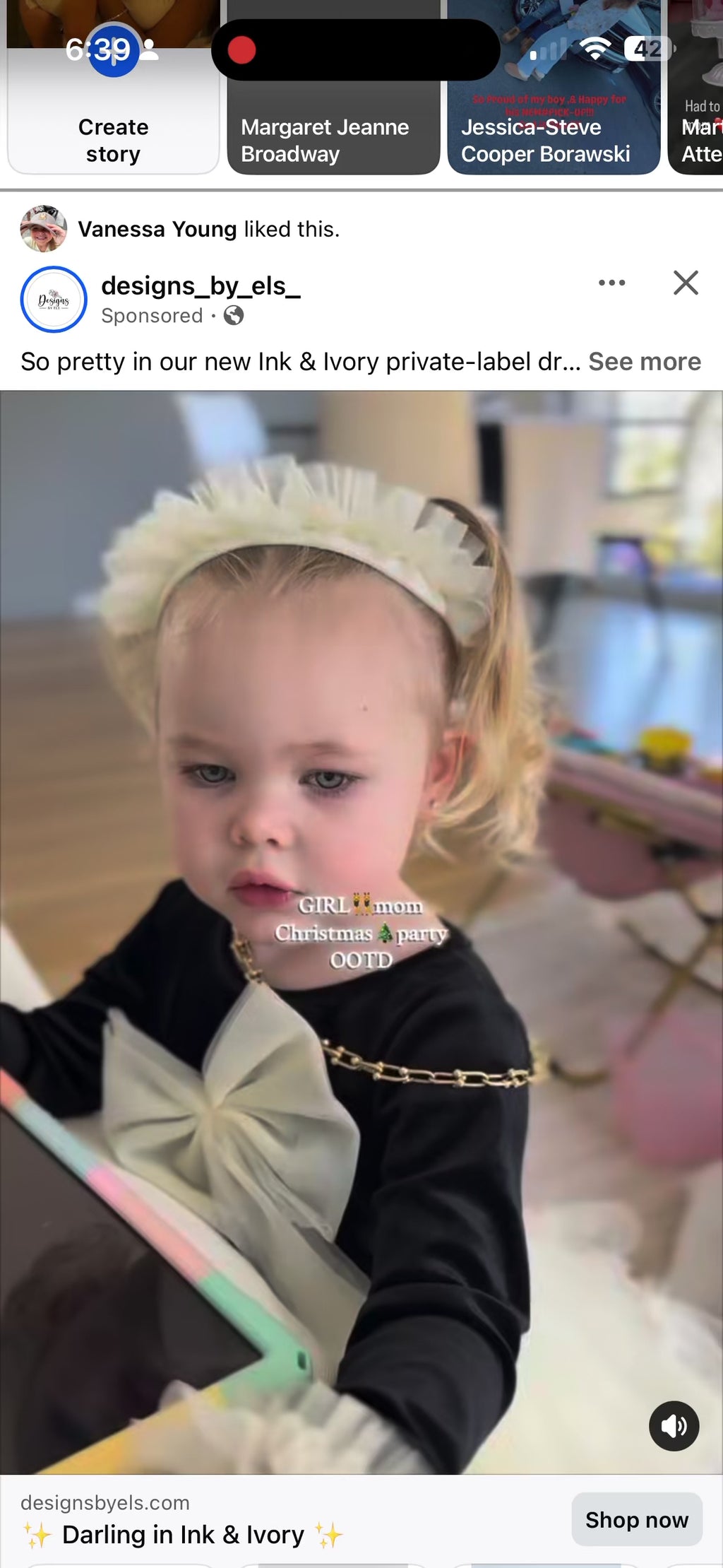 ✨ Darling in Ink & Ivory ✨