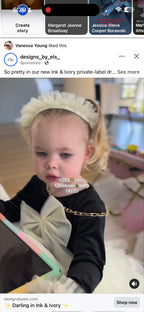 ✨ Darling in Ink & Ivory ✨