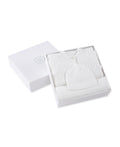 Little Me White  Cable Knit 3-Piece Gift Set — Classic Baby Boy Keepsake
