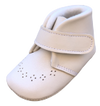 Ivory Leather Pram Bootie