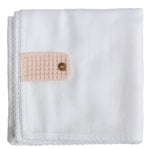 Pink Nest Cotton Receiving Blanket (Nest Collection)