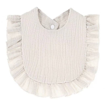 Muslin Ruffled  Bib