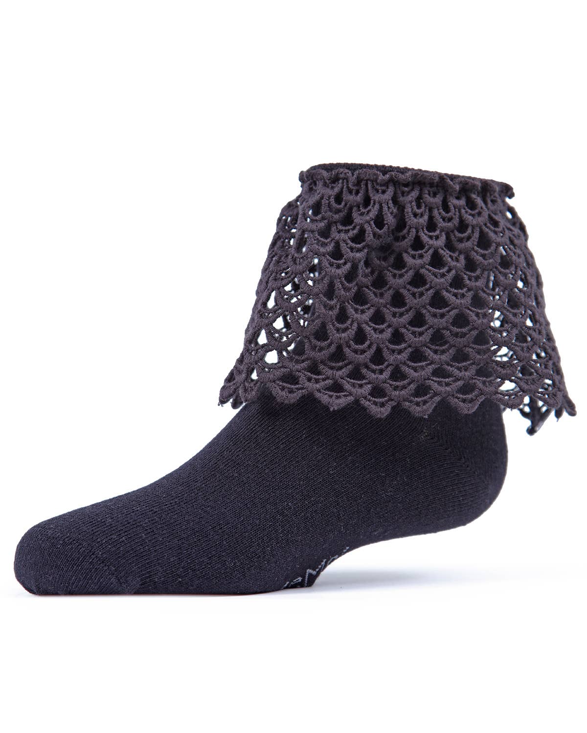 MeMoi Lacy Loopsy Girls Anklet Sock