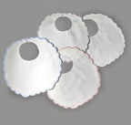 Scalloped Baby Bibs