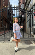 IVORY JUMBO FRILLY TUTU ANKLET SOCKS