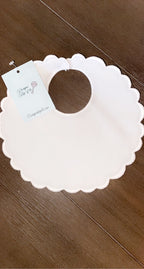 Scalloped Baby Bibs