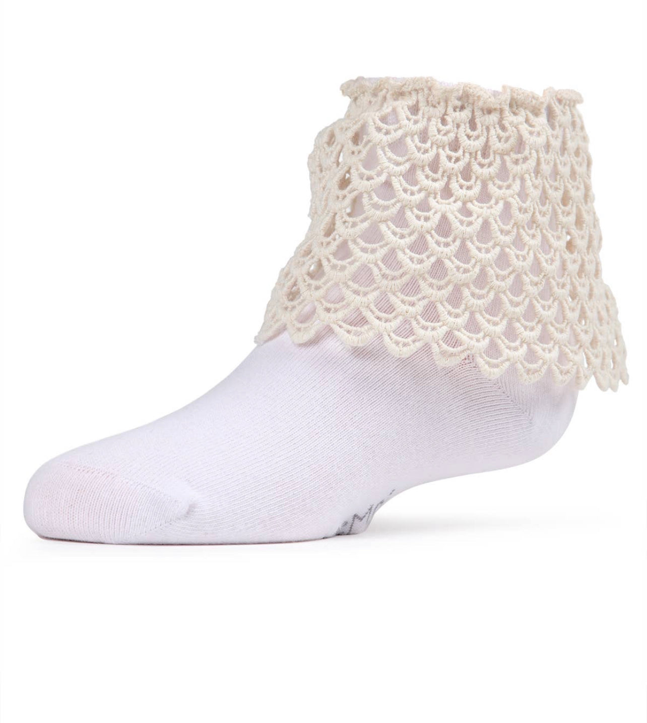 MeMoi Lacy Loopsy Girls Anklet Sock