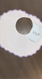 Scalloped Baby Bibs